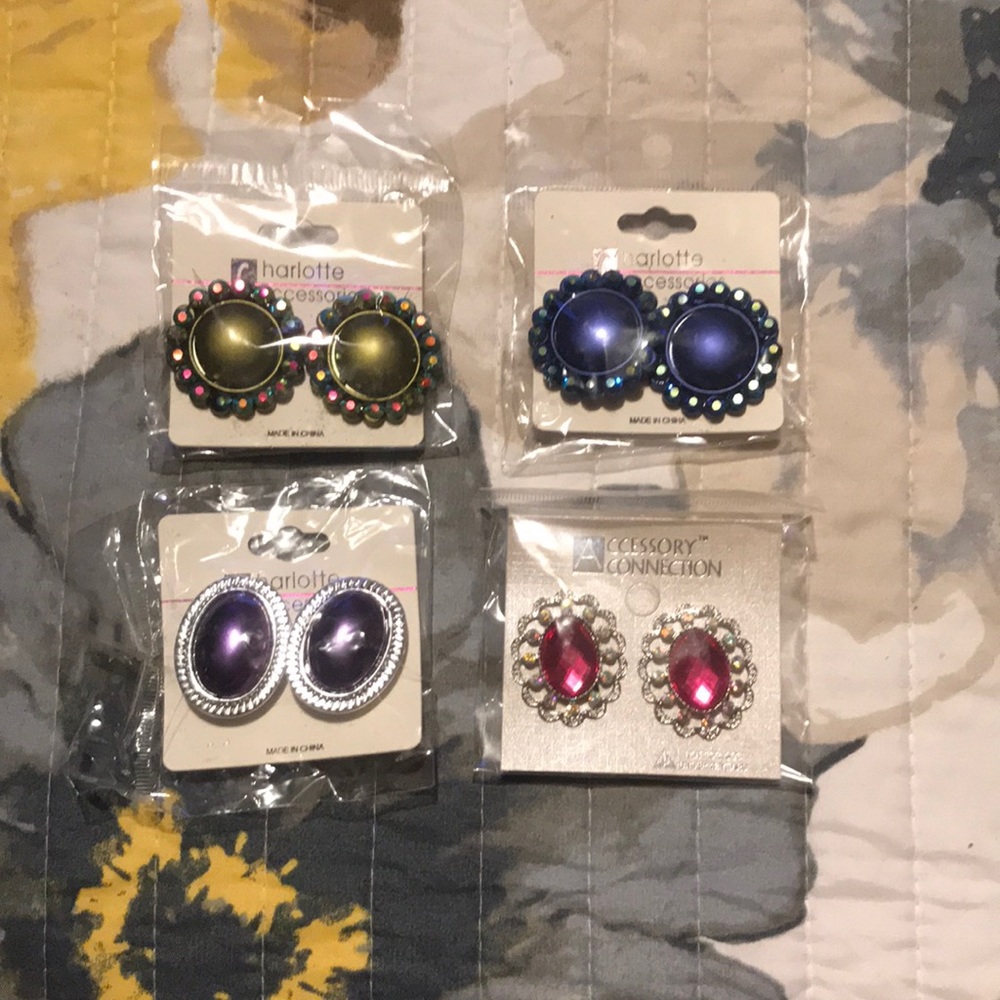 Brand New Assorted Clip On Earrings